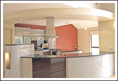 Gloss polyurethane kitchen image